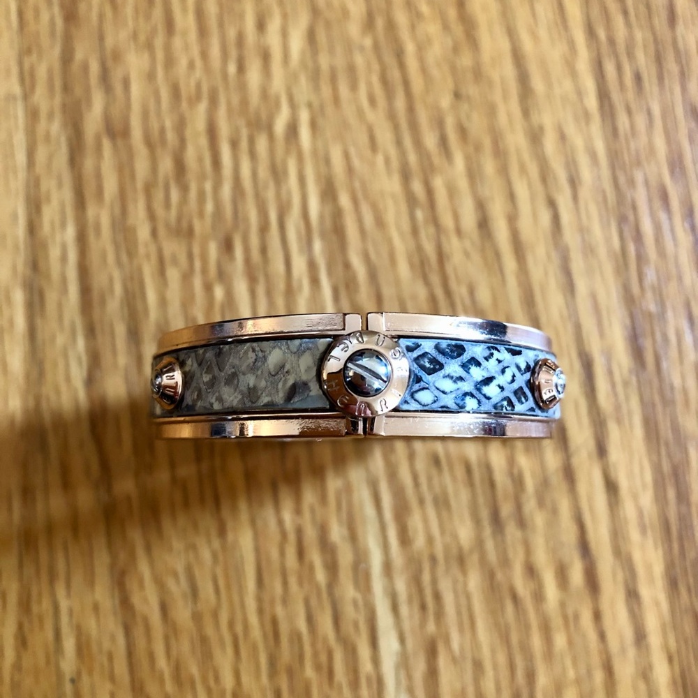 Henri Bendel snakeskin bracelet
